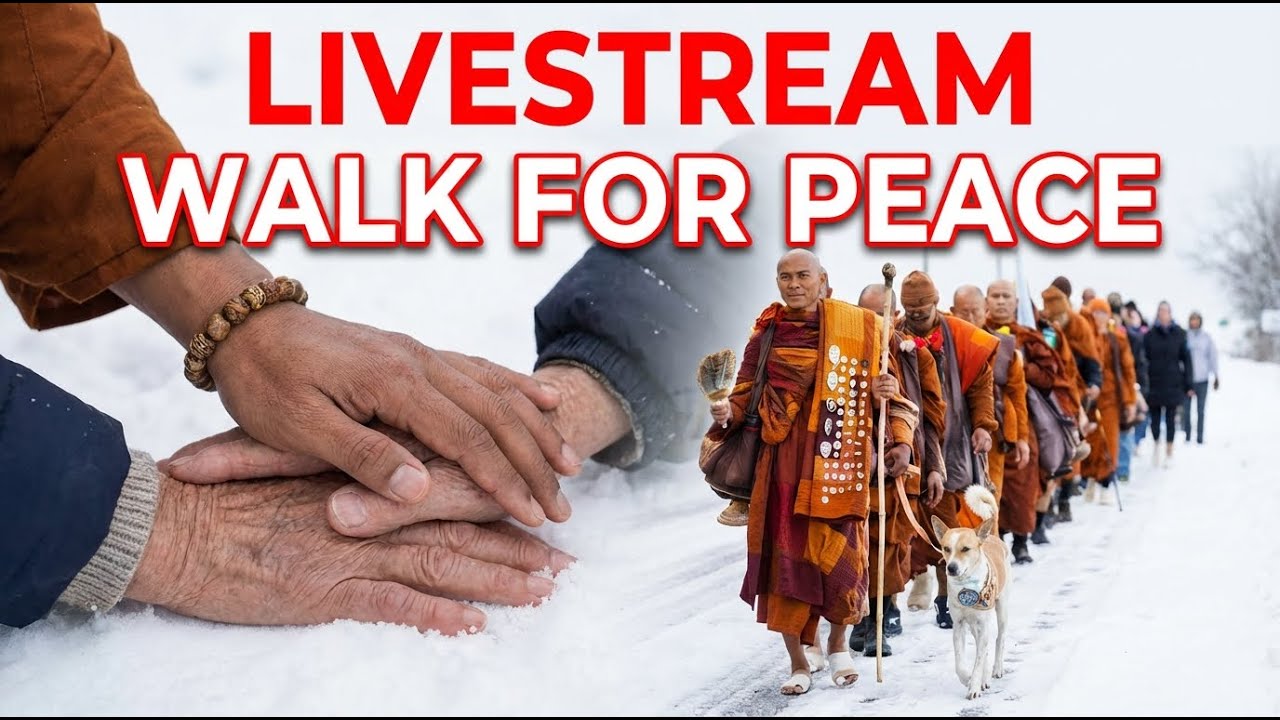🔴 Livestream: Day 97 (1/30/2026): Heading to McKenney and Dewitt, VA | Walk for Peace