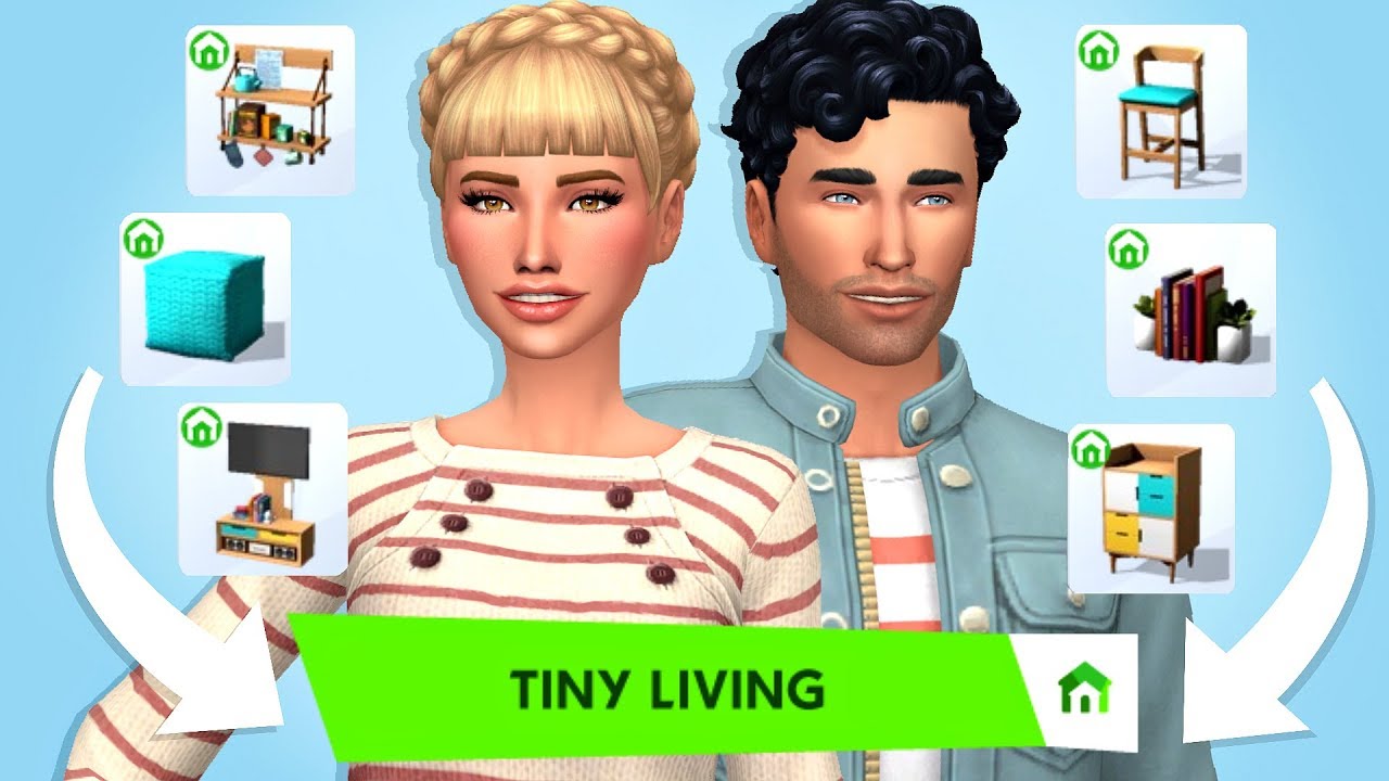 EVERY NEW ITEM IN SIMS 4 TINY LIVING