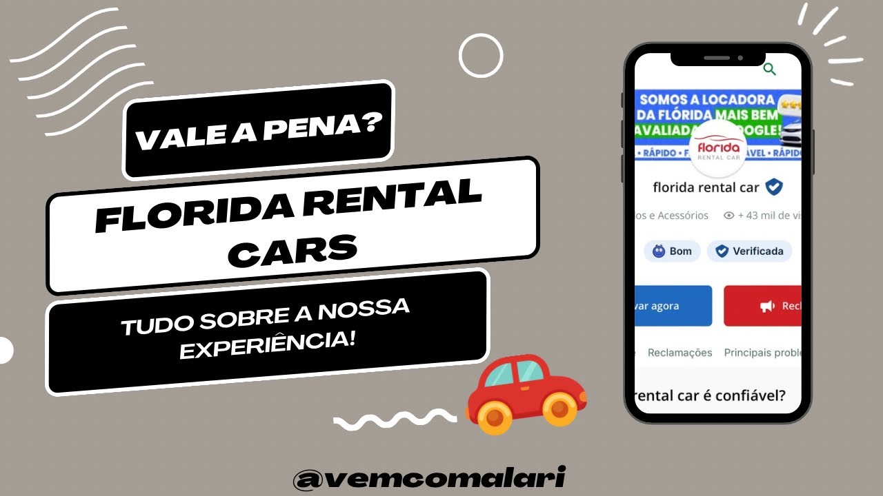 FLORIDA RENTAL CARS - VALE A PENA? Tudo sobre a nossa experiência!