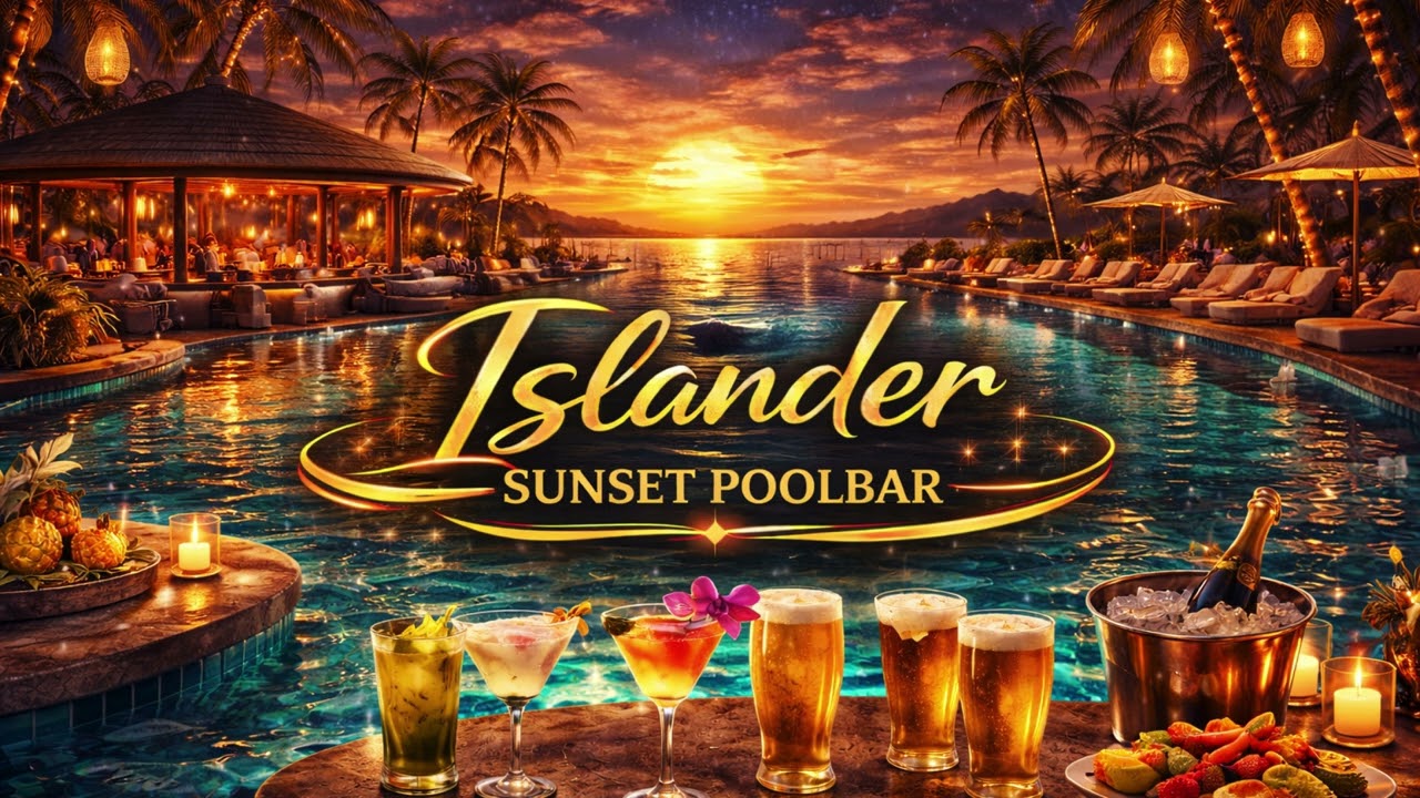 ISLANDER SUNSET POOLBAR PHÚ QUỐC #phuquoc #sunset #poolparty #islandlifevietnam