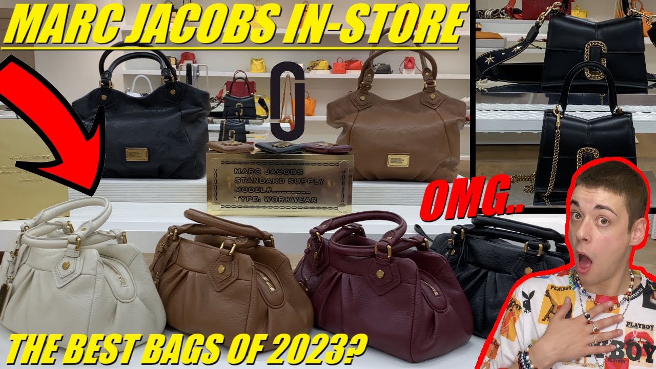 НОВЫЕ СУМКИ MARC JACOBS! Лучшие сумки 2023 года? *Покупайте вместе со мной!*
