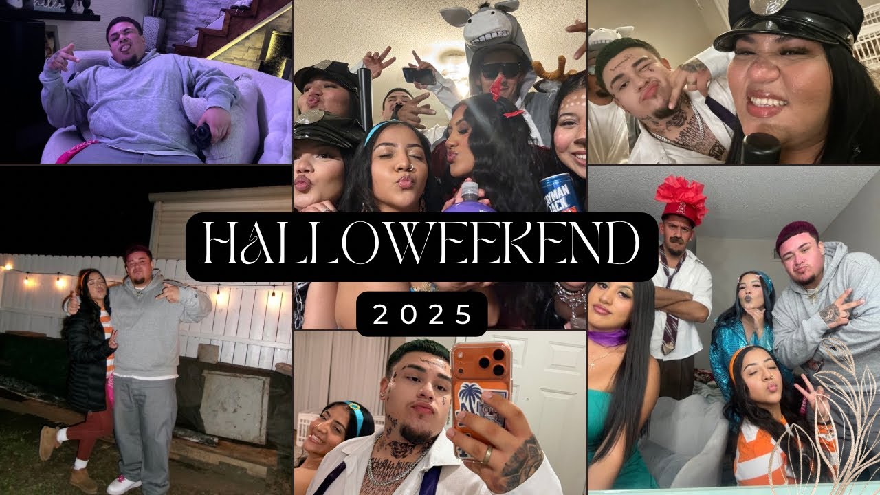  HALLOWEEKEND 2025 *don’t remember the night 😬