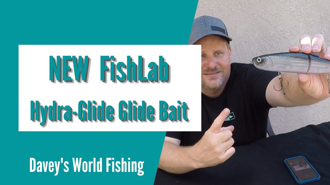 NEW FishLab Hydra-Glide Glide Baits