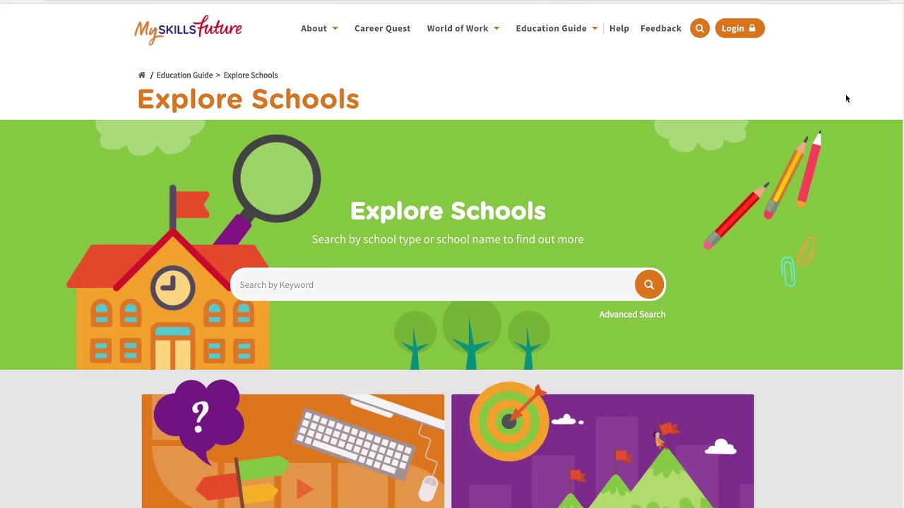 MySkillsFuture: Education guide (For Primary)