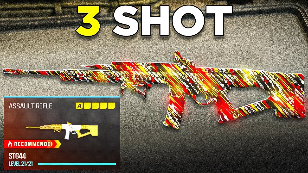 new *3 SHOT* STG44 CLASS is OVERPOWERED in MW3! (Best STG44 Class Setup) - Modern Warfare 3