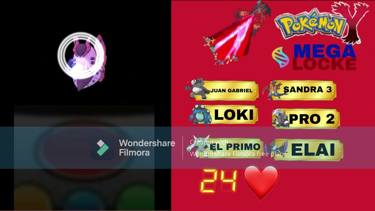 Pokemon Y Megalocke EP 9 TRAMPA ROCAS EN SU MAXIMO ESPLENDOR