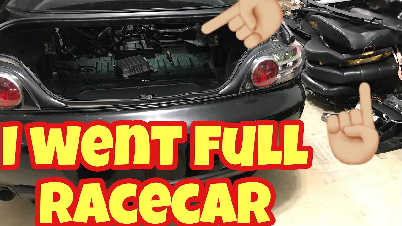 Budget Turbo 5.3 LS RX-8 Build Pt 3 (Heavy Weight Reduction)