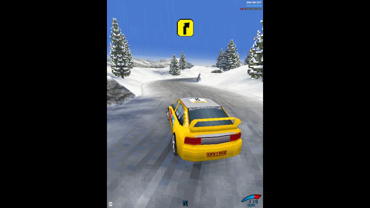 V-Rally 3D (Java ME Game) - Walkthrough (No Commentary)