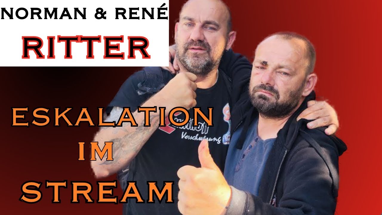 Familie Ritter | Norman & René | Eskalation im Live Stream vom 07.07.2024