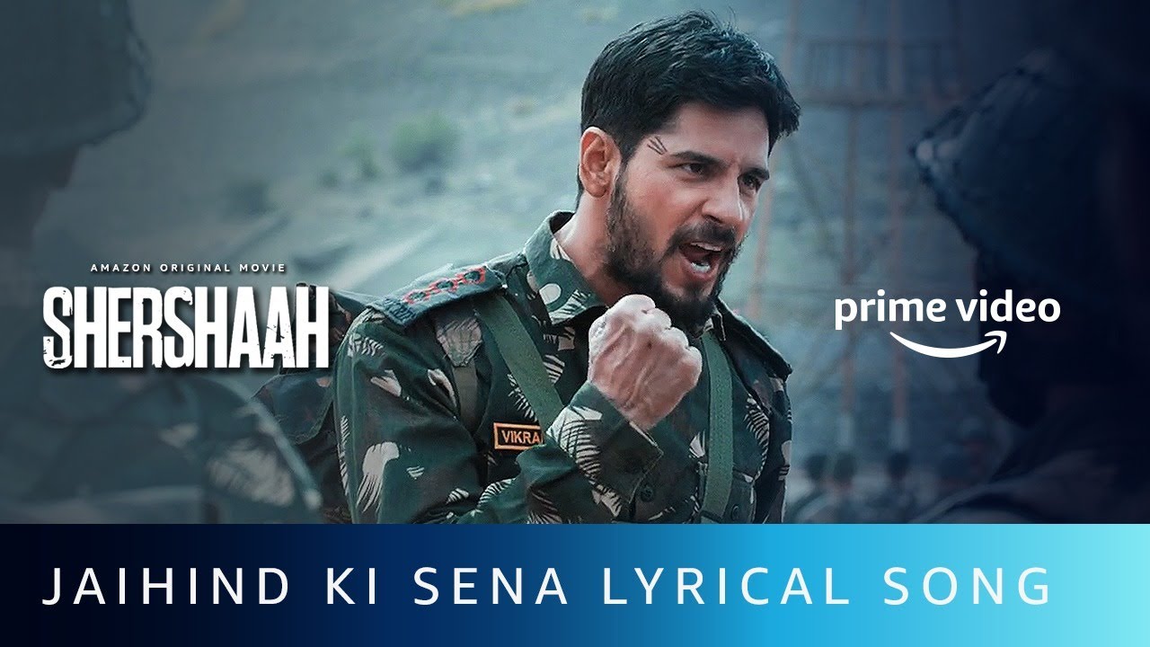 JaiHind Ki Senaa Lyrical Video | Sidharth Malhotra, Kiara Advani | Shershaah | Amazon Prime Video