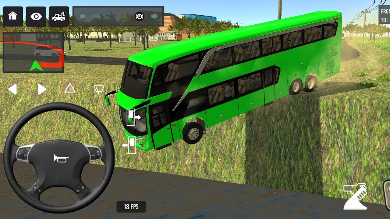 😲💥Bus simulator indonesia ll🤪 new bus simulator  indonesia ll euro coach bus #new  #simulator #games