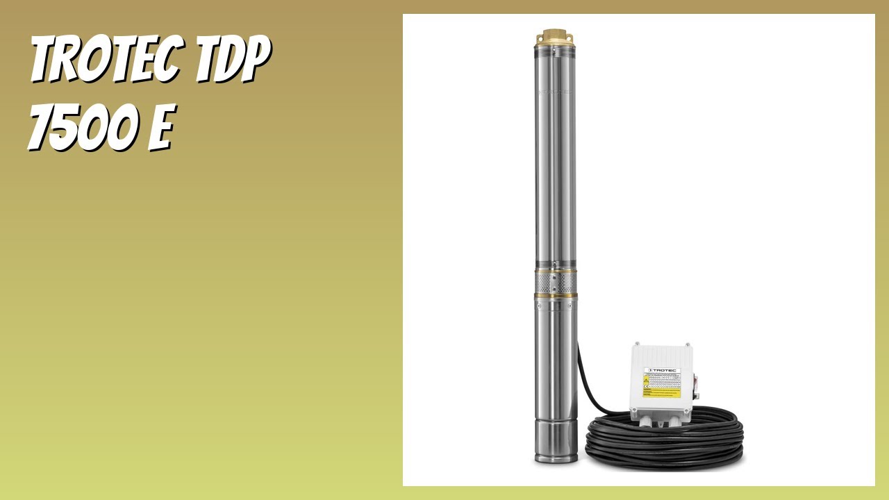 RESEÑA (2026) : TROTEC TDP 7500 E. DETALLES