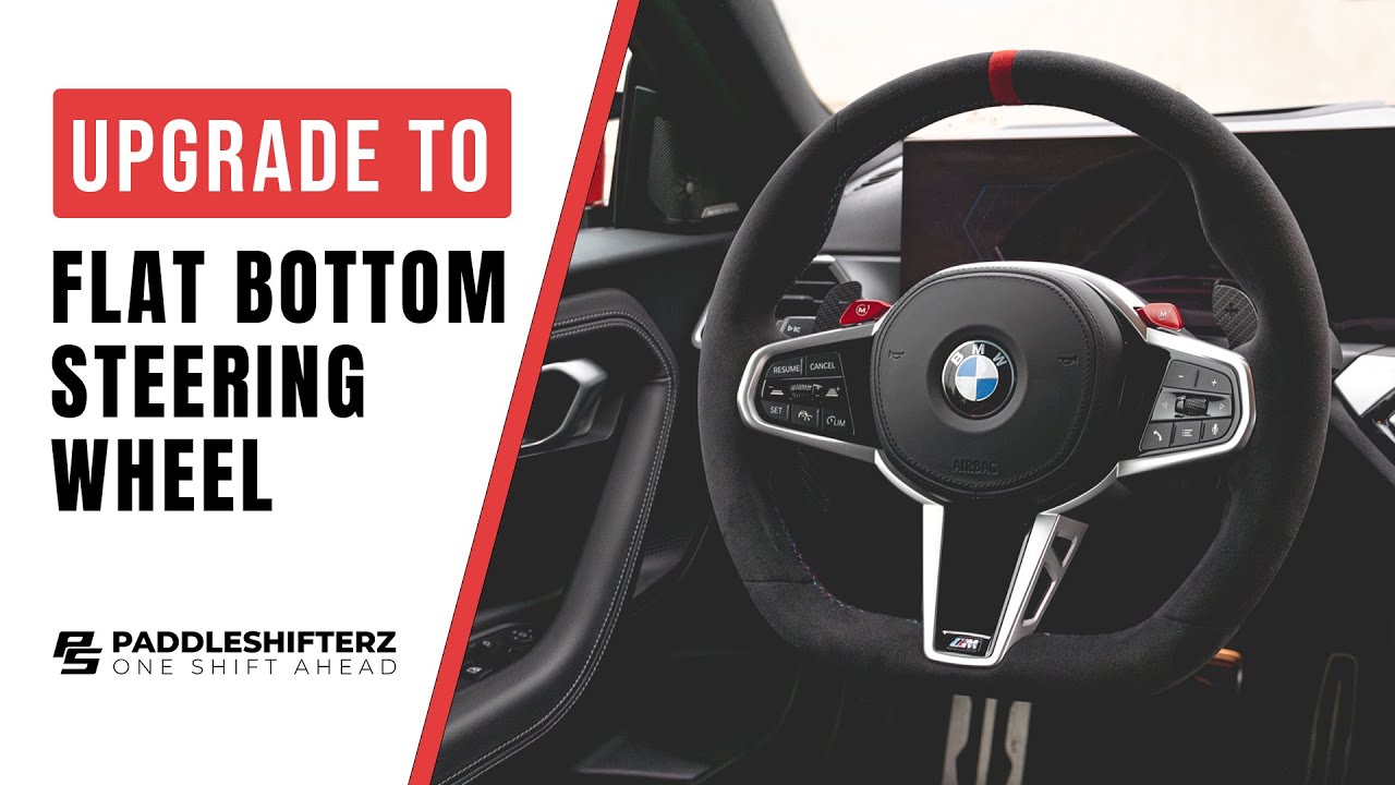 Upgrade To The New BMW LCI Flat Bottom Steering Wheel