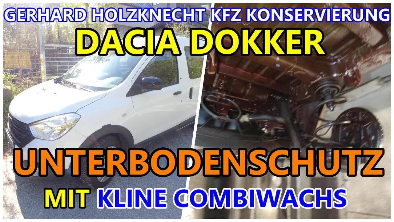 Dacia Dokker Unterbodenschutz mit Combiwachs