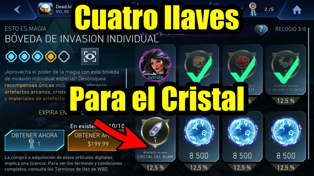 ¡¿Conseguiré el Cristal del Alma?! | Injustice 2 Mobile