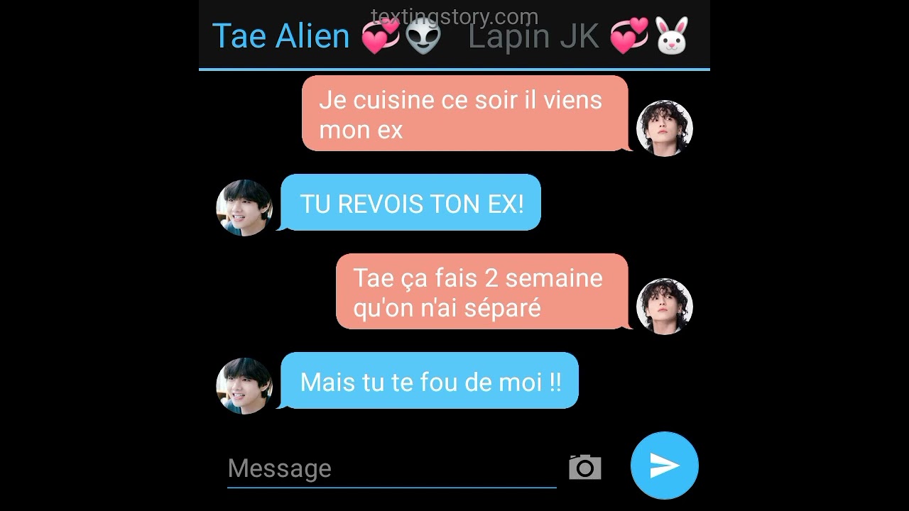 SMS Taekook: Jaloux😑 1/2