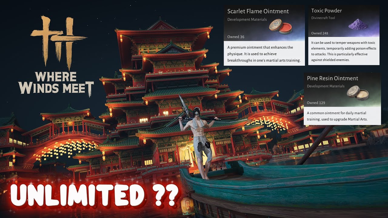 Where Winds Meet - New Glitch Found Hurry Up! 🔥🔥