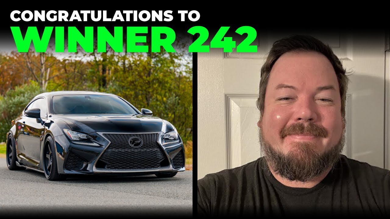Meet Winner 242 John Quiring from Maple Shade, New Jersey who Won our Lexus RC F at PrimeDriven.com