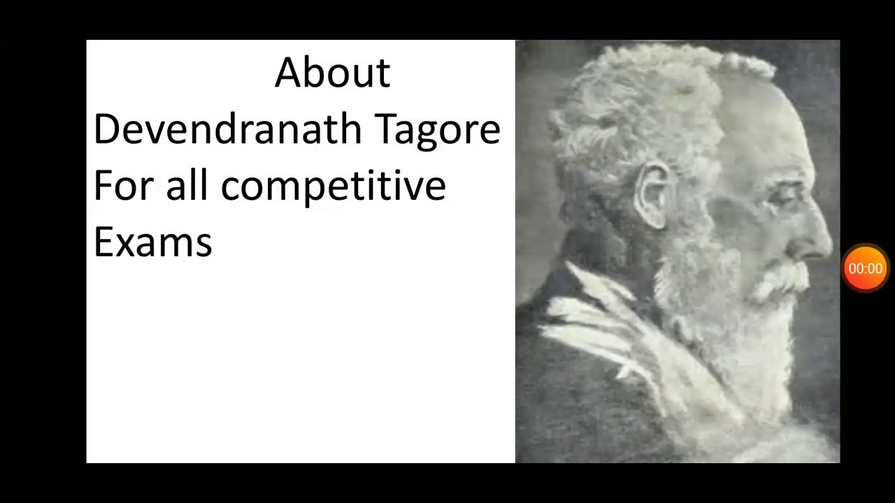 Devendranath tagore -useful for all competitive exams