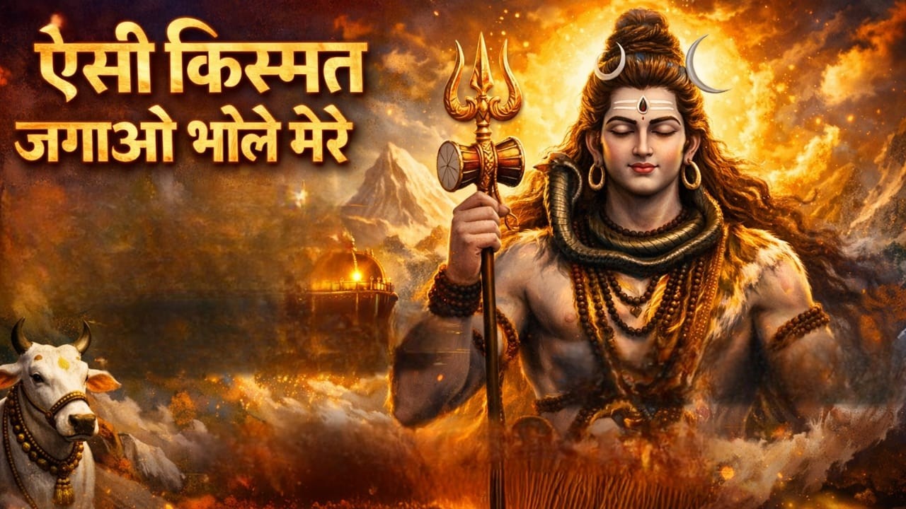 ऐसी किस्मत जगाओ भोले मेरे 🙏 | Powerful Shiv Bhajan 2026 | Mahadev Blessings Song | Bhole Baba Bhakti