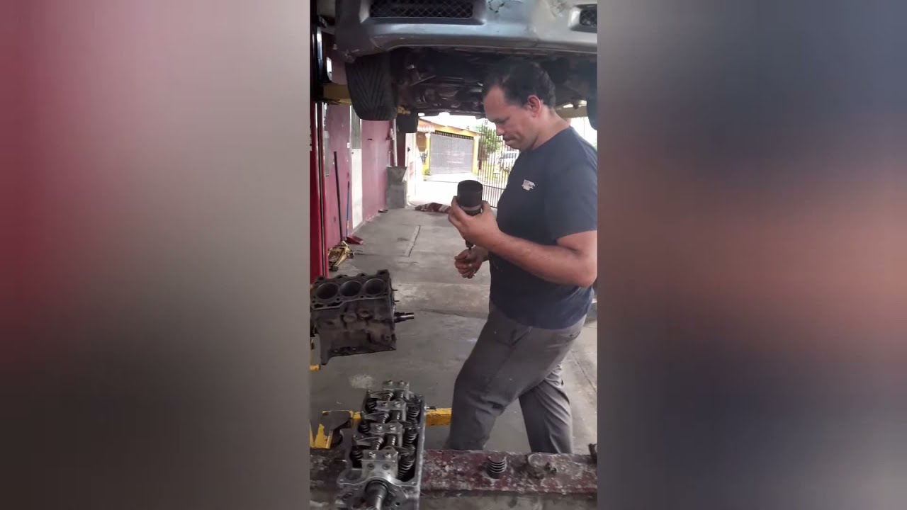 Armado de motor F8C 