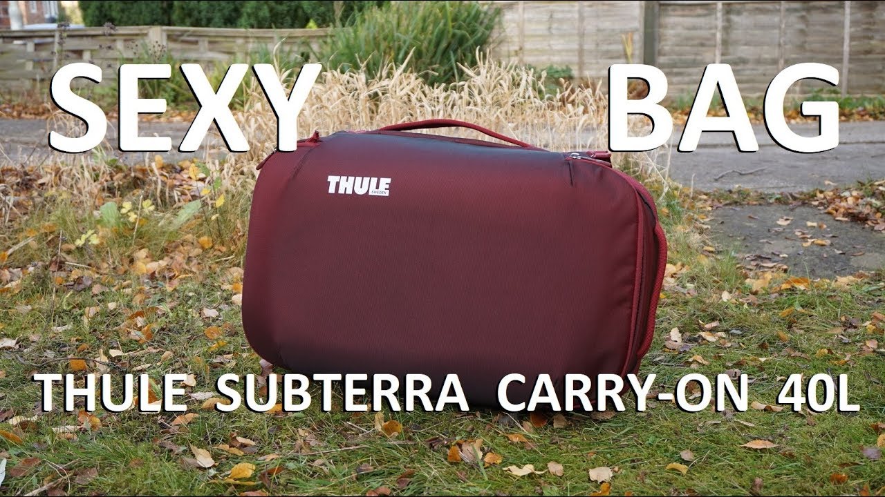 Thule Subterra Carry-On 40L Bag Review