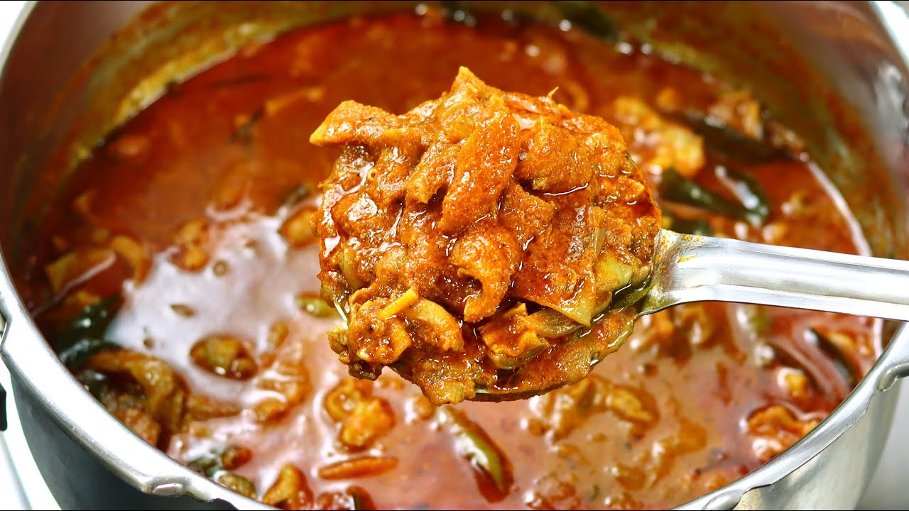 ഒന്നും പറയാനില്ല എന്താ രുചി!!. ചപ്പാത്തി, റൈസ്, പറോട്ട കൂടെ| Boti Gravy| Goat Intestine| Kudal Curry