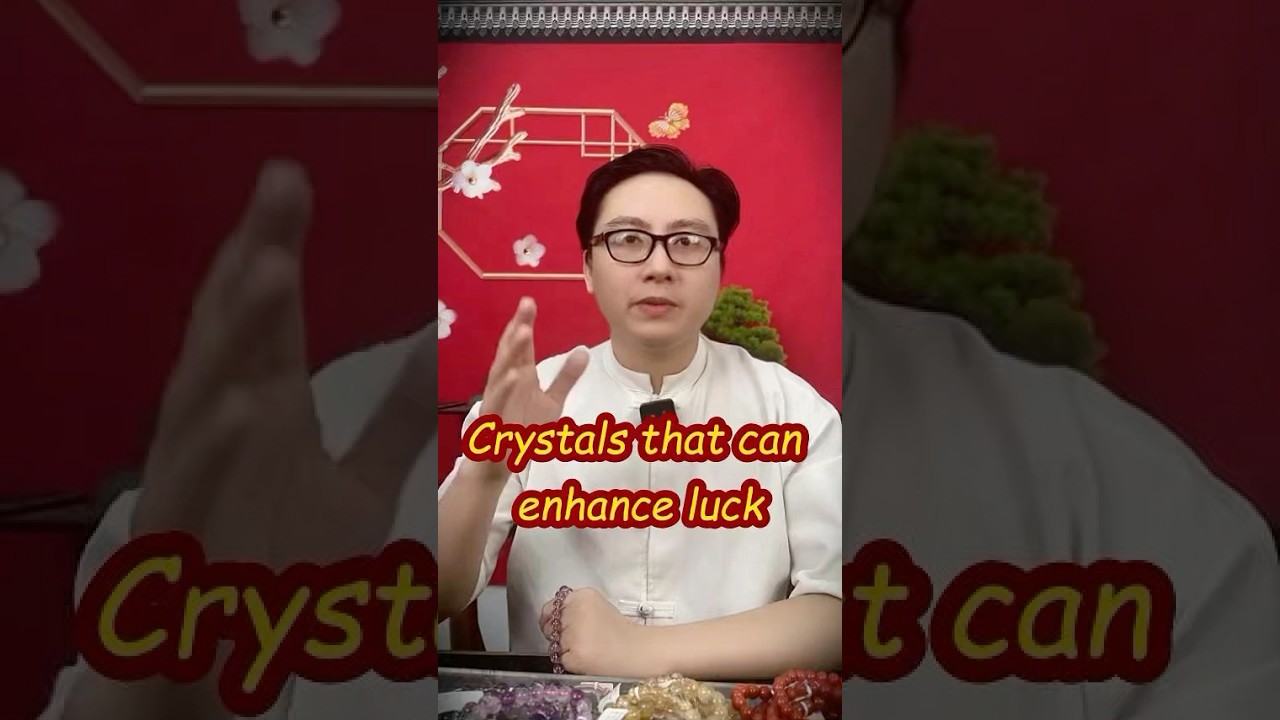 Crystals that can enhance luck. 
