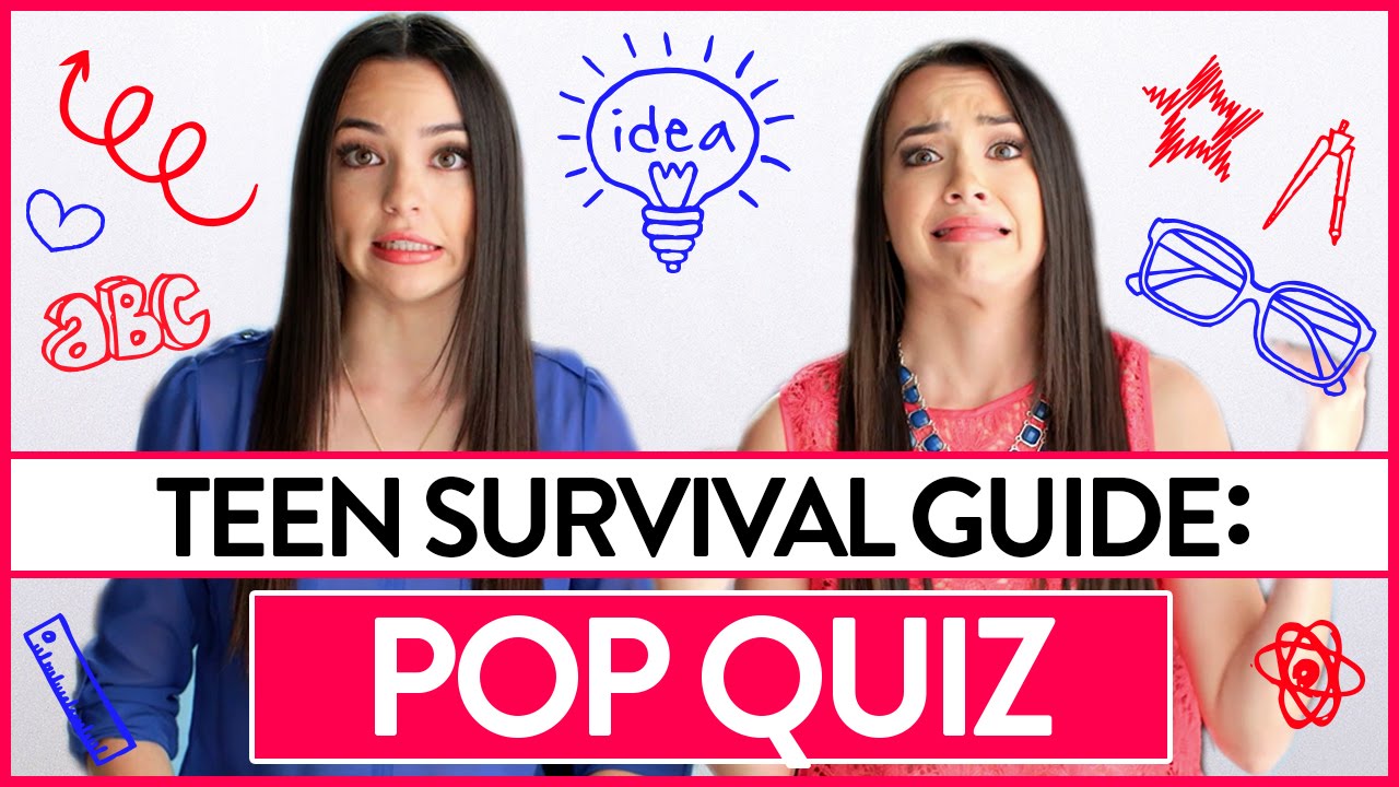 Pop Quiz | Teen Survival Guide w/ the Merrell Twins