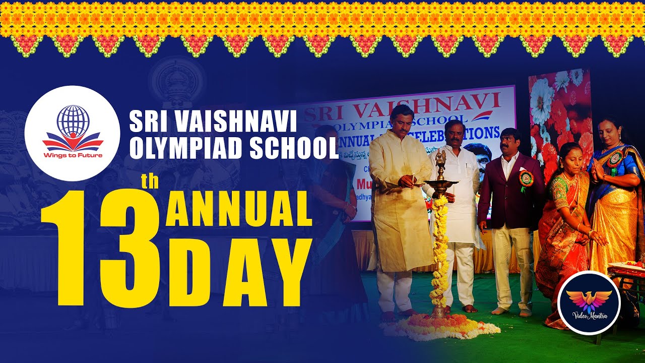Sri Vaishnavi Olympiad School 13th Annual Day 2025 | Celebrating Talent & Culture 🎉