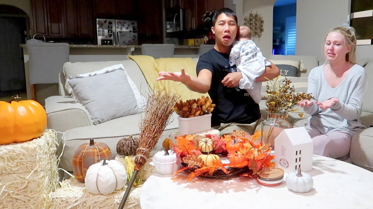 KKandbabyJ Fall Decor Haul & Newborn Cuteness