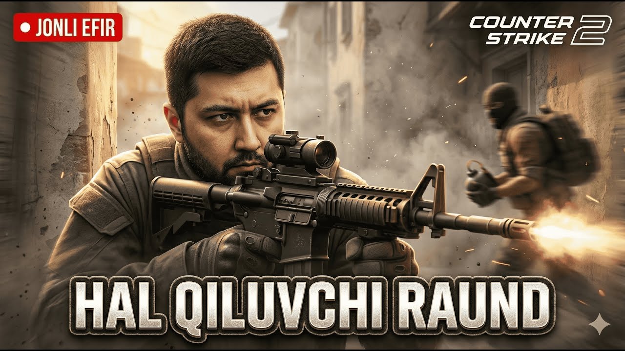 COUNTER STRIKE 2 | KECHGI STRIM | UZLIDER LIVE
