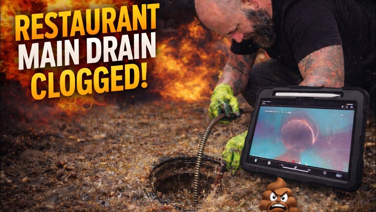 This Restaurant’s Main Drain Was Completely Blocked… Then We Found THIS.