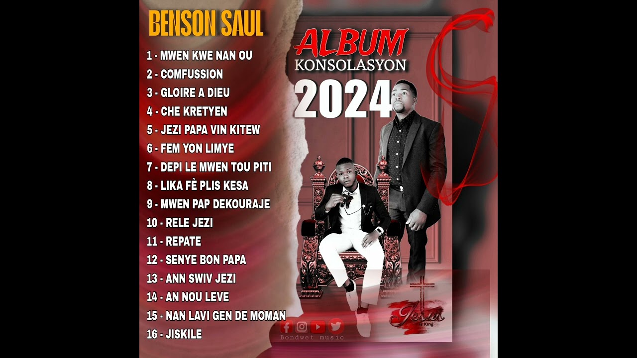 MWEN PAP DEKOURAJE (OFFICIEL AUDIO) ALBUM 2024