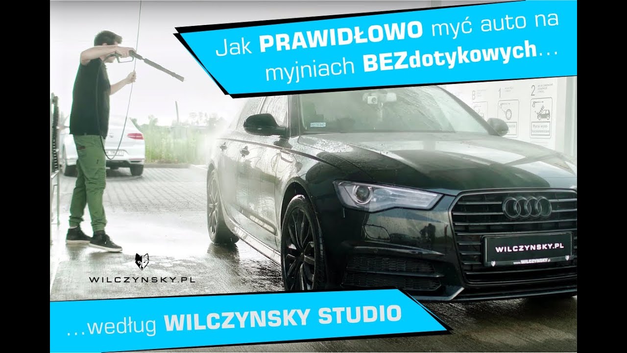 Jak dobrze umyć samoch&oacute;d na myjni bezdotykowej?