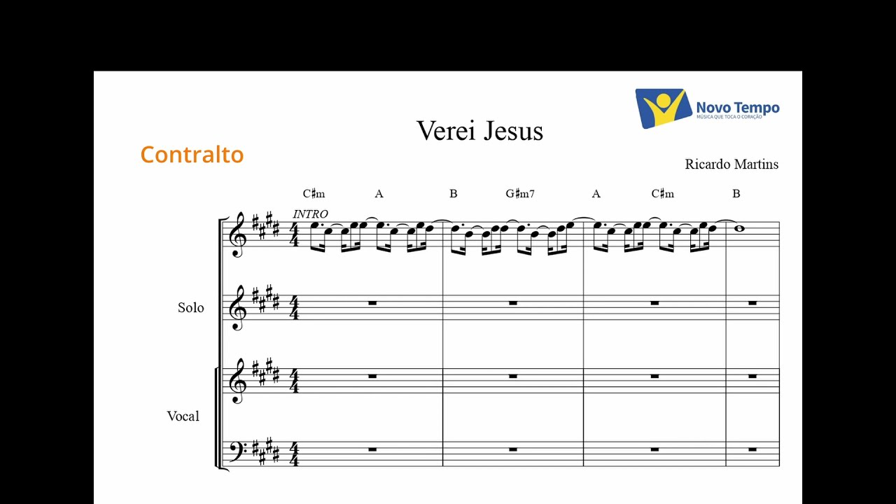 Verei Jesus - Kit de Ensaio - Contralto