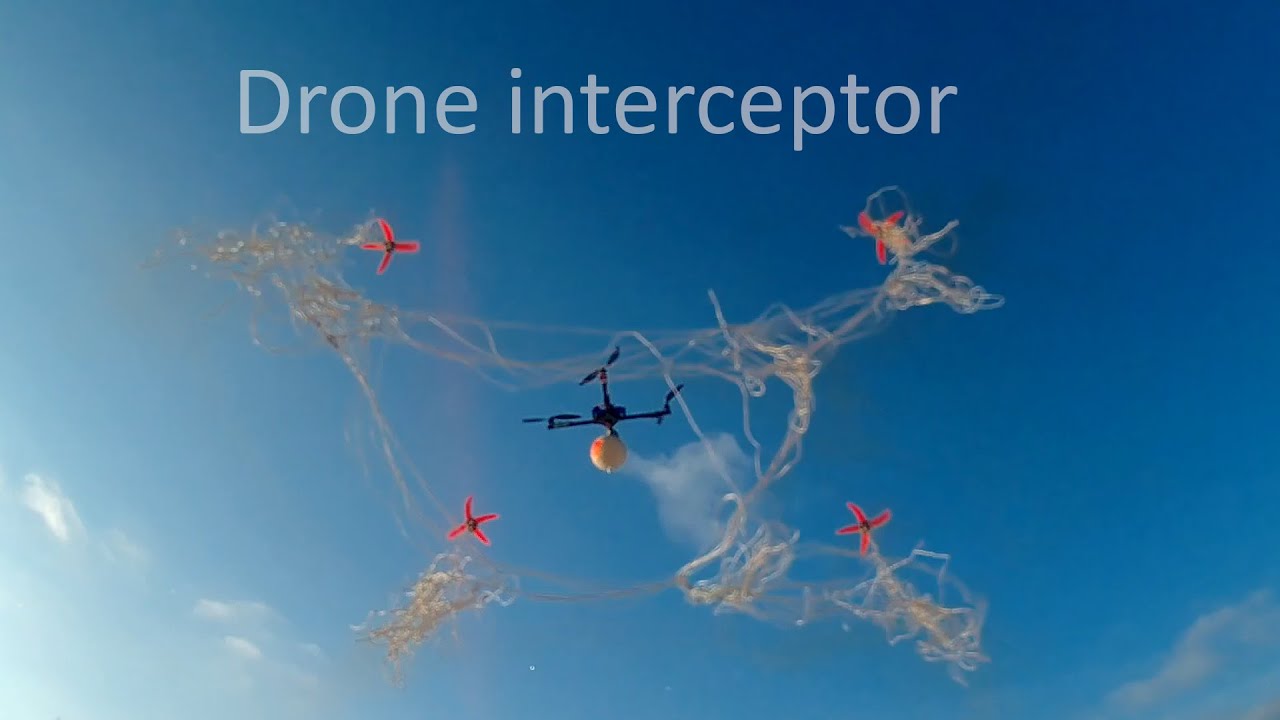 Drone interceptor with a net gun. Information for interested.