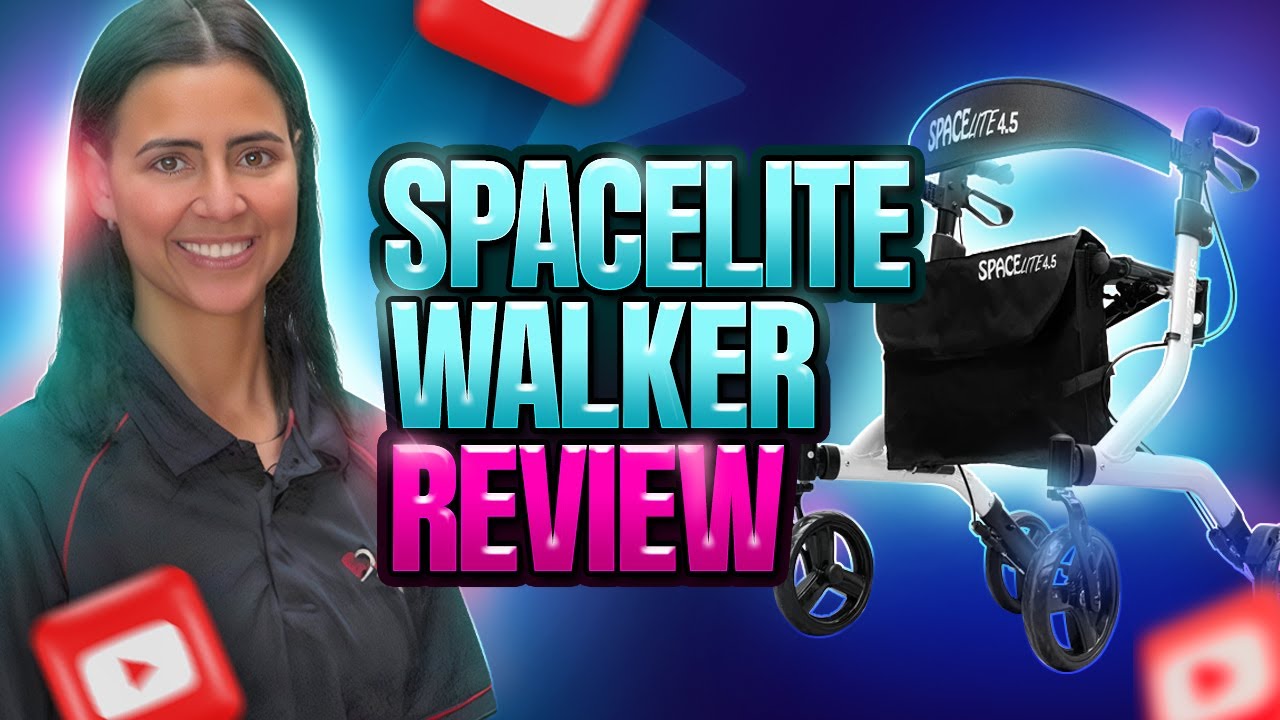 Australia&rsquo;s Lightest Rollator Walker! SpaceLite 4.5 | Ultra Lightweight & Folding Walker