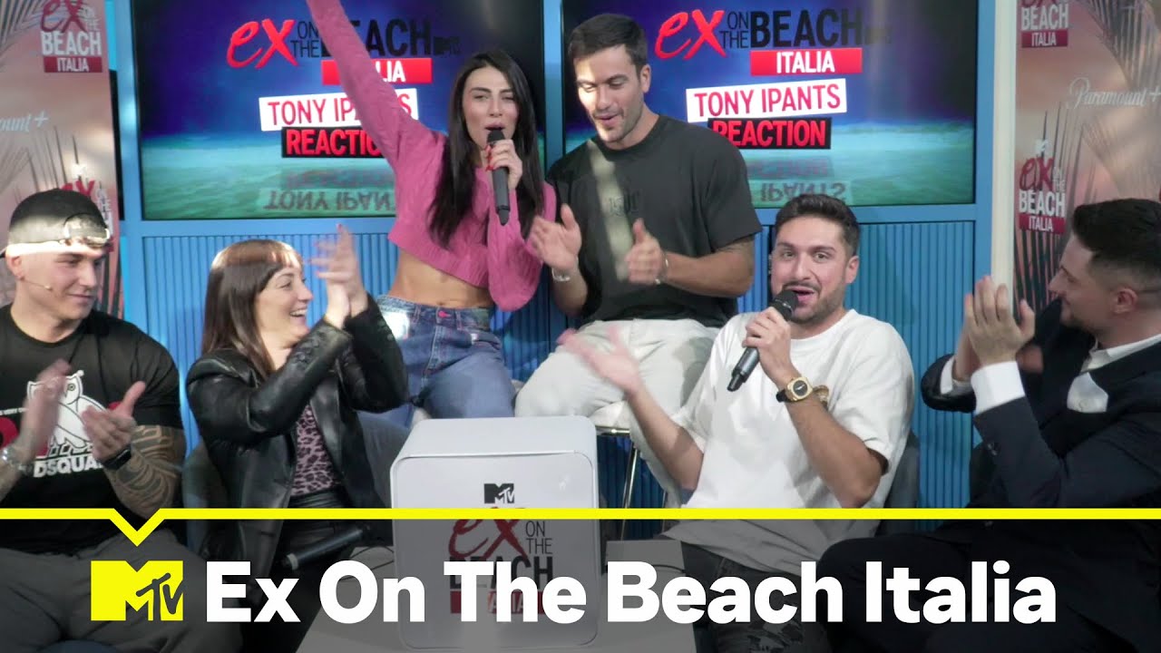 Ex On The Beach Italia 5: episodio 1 Tony IPants reaction con Giulia Salemi e Pierpaolo Pretelli
