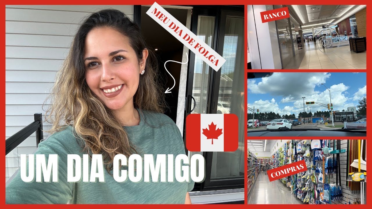 Como é morar em Moncton , NEW BRUNSWICK 🇨🇦 DOLLARAMA, WALLMART E CONTA NO BANCO (VLOG)