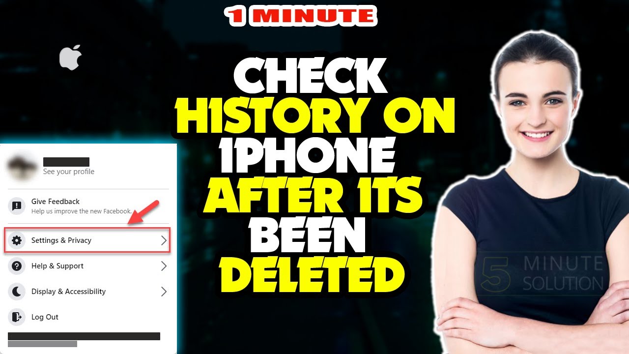 How to check History on iphone After its been Deleted 2024 | Find deleted  History