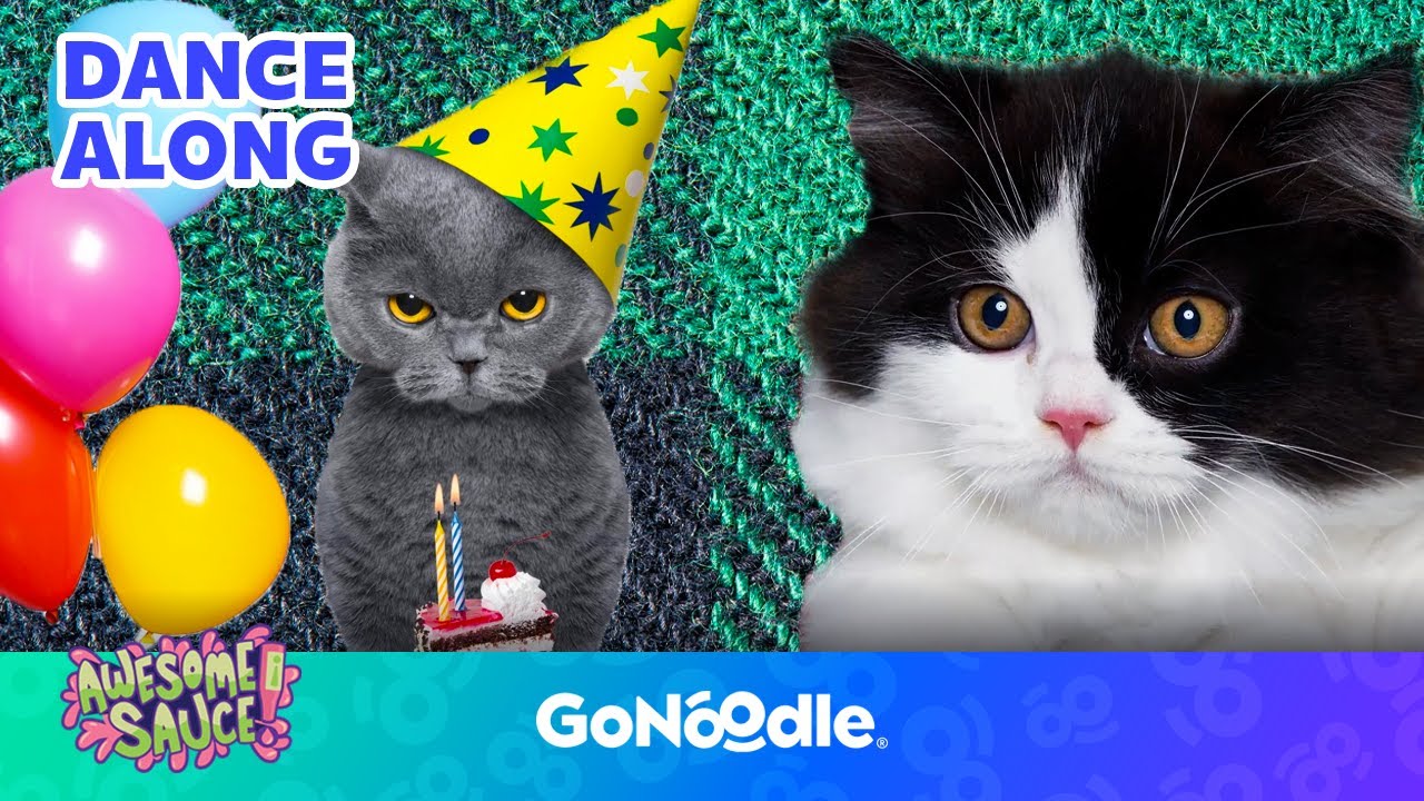 Cat Party Song | Songs for Kids | Dance Along | GoNoodle