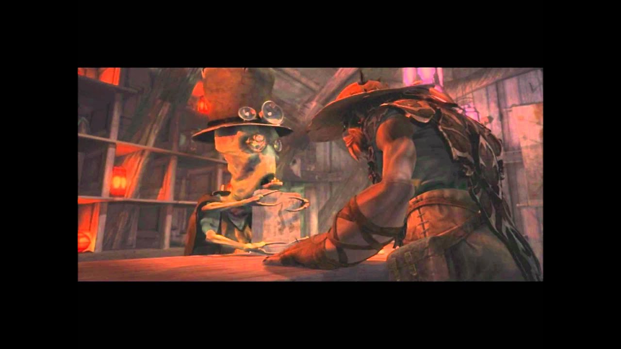 Oddworld: Stranger's Wrath (PC version) cutscenes #5 - Vykkers Surgeon's Office