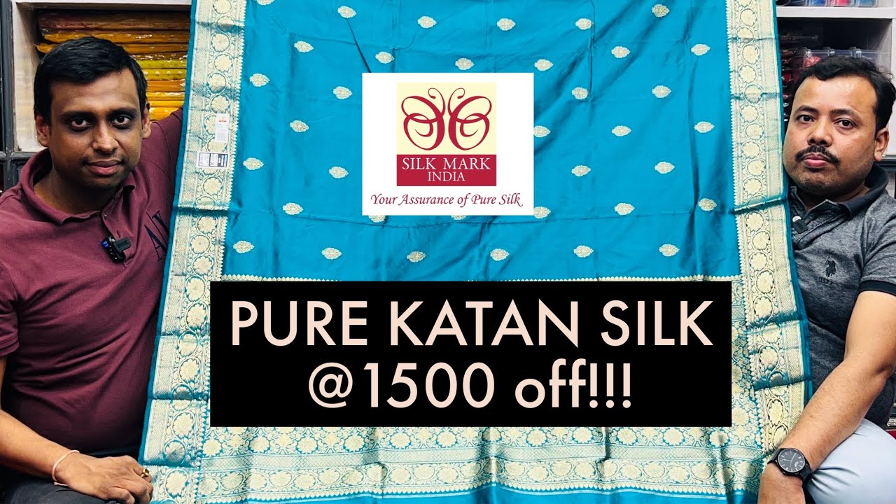 PURE KATAN @ Rs.1500 off  | CHAITRA SALE 😳😳 | WITH SILKMARK | ADI INDIAN SILK HOUSE |