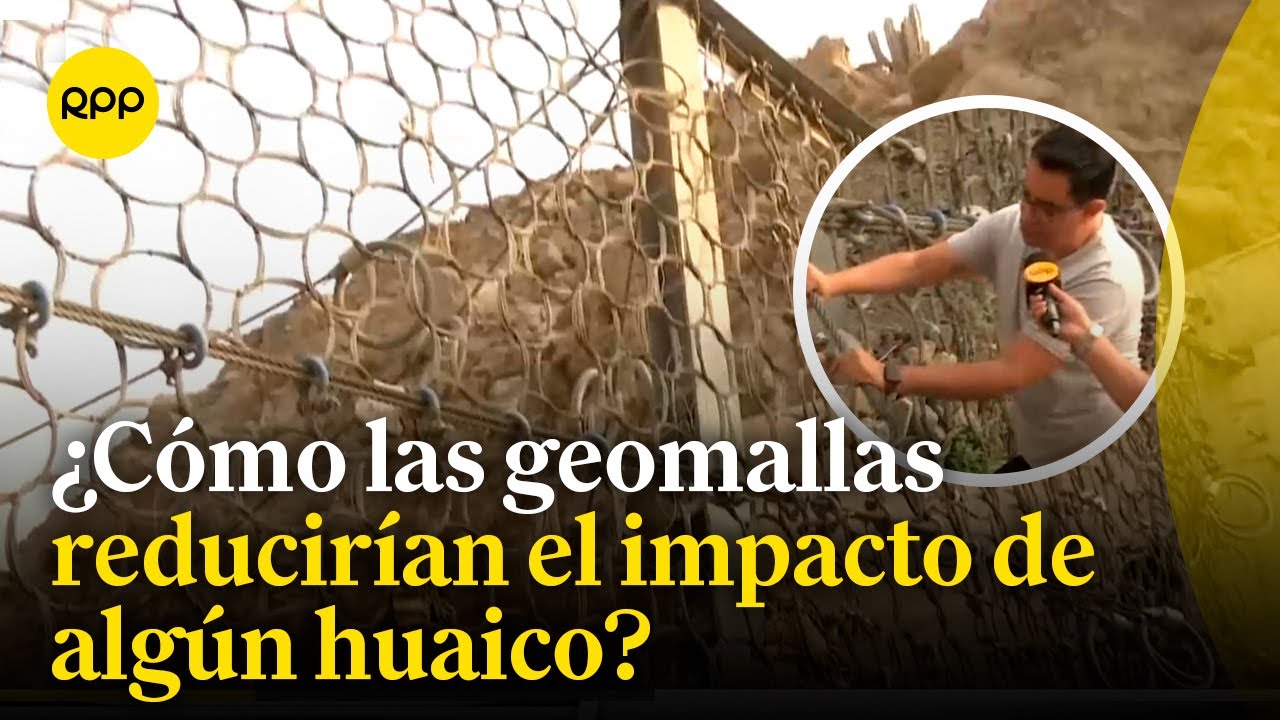 Fen&oacute;meno El Ni&ntilde;o: &iquest;Cu&aacute;l es el estado de las geomallas en la quebrada Quirio?