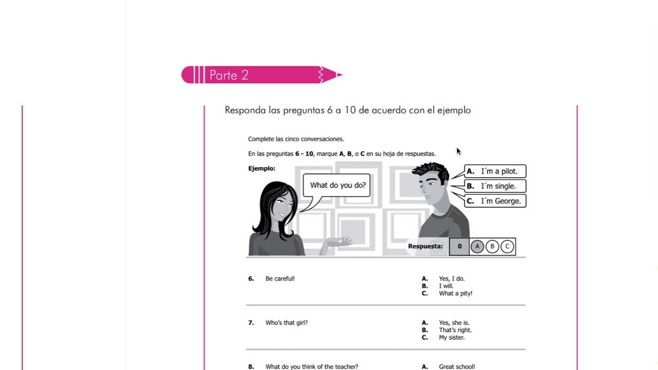 Introducción pruebas saber TYT módulo inglés