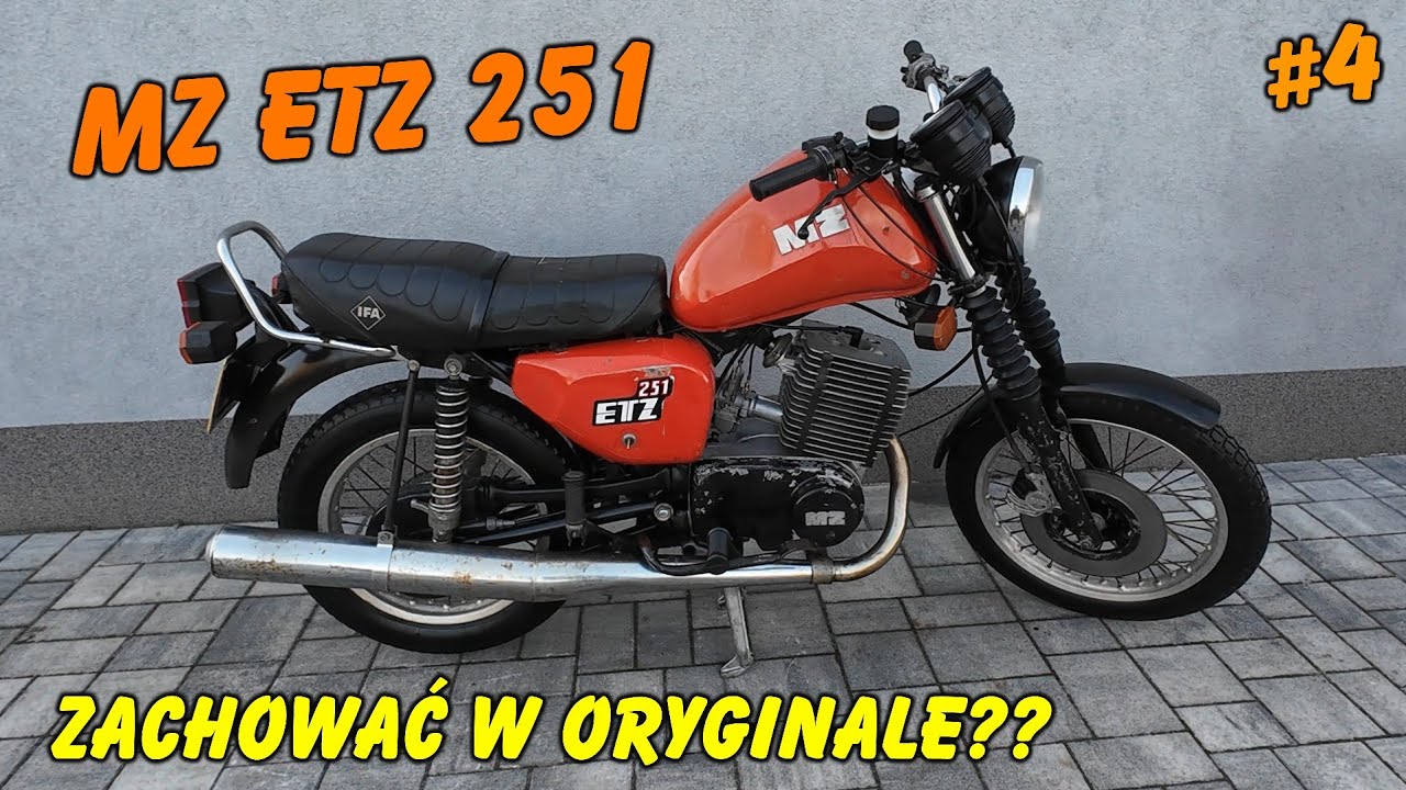 MZ ETZ 251 w oryginalnym lakierze // Uratuj od zapomnienia // #moto4fun