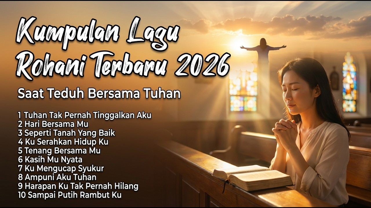 Kumpulan Lagu Rohani Saat Teduh Menyentuh Hati 2026 | Lagu Rohani Penenang Hati & Penguat Iman