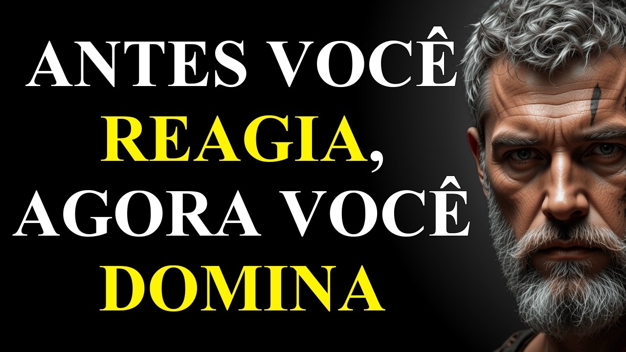 QUANDO VOCÊ DESENVOLVE A MENTE FRIA, NADA NEM NINGUEM TE CONTROLA | ESTOICISMO