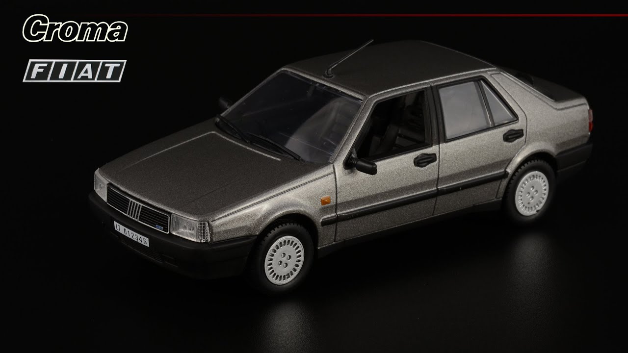 Знак четырёх: FIAT Croma i.e. 1985 • Norev • FIAT Story Collection 14 • Масштабная модель 1:43